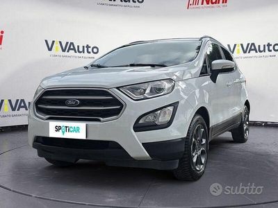 Usata Ford Ecosport ST-Line 101 CV (74 kW) 2018 Bianco SUV