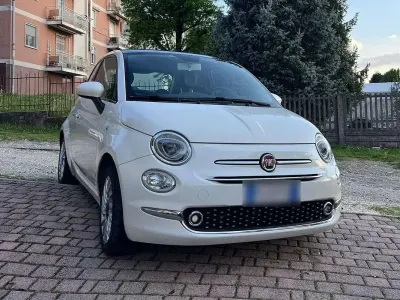 Usata Fiat 500 Lounge 95 CV (69 kW) 2017 Bianco Utilitaria
