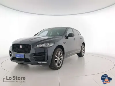 Usata Jaguar F-Pace Pure 180 CV (132 kW) 2018 Nero metallizzato SUV
