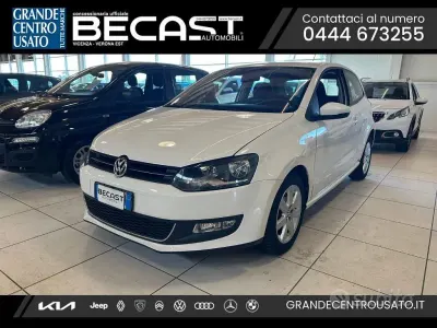 Brugt VW Polo Highline 90 HK (66 kW) 2011 Hvid Hatchback