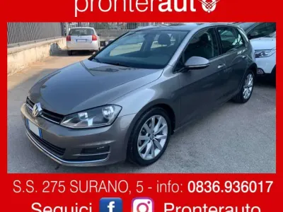 Usata VW Golf VII Highline 105 CV (77 kW) 2013 Grigio Berlina