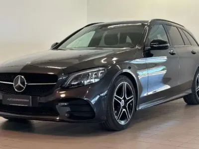 Usata Mercedes C200 160 CV (117 kW) 2021 Nero Station wagon