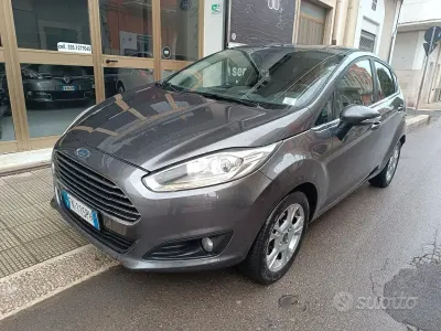 Usata Ford Fiesta Titanium 75 CV (55 kW) 2017 Grigio Utilitaria