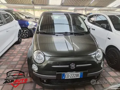 Usata Fiat 500 94 CV (69 kW) 2010 Verde Cabrio