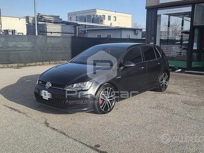 Usata VW Golf VII GTD 184 CV (135 kW) 2016 Grigio Utilitaria