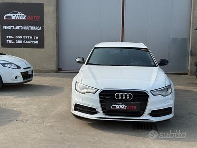 Usata Audi A6 S-Line 204 CV (150 kW) 2012 Bianco Station wagon