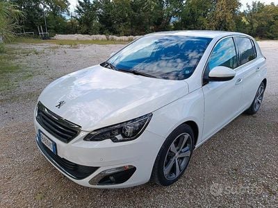 Usata Peugeot 308 120 CV (88 kW) 2015 Bianco Berlina