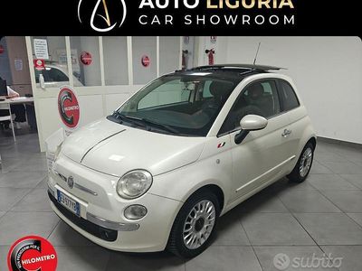 Usata Fiat 500 Lounge 95 CV (69 kW) 2010 Bianco Berlina