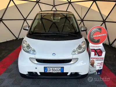 Begagnad Smart ForTwo Cabrio Passion 71 HK (52 kW) 2010 Vit Cab