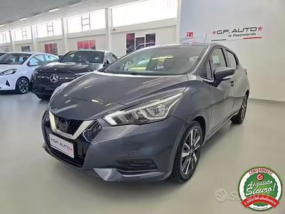 Usata Nissan Micra Acenta 90 CV (66 kW) 2018 Grigio Utilitaria