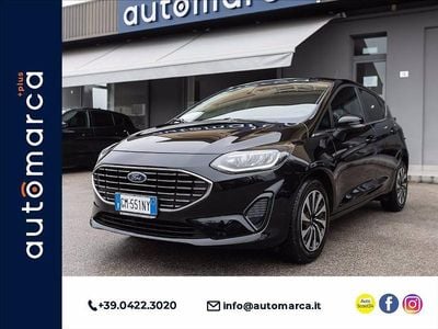 Usata Ford Fiesta Titanium 75 CV (55 kW) 2023 Nero Berlina