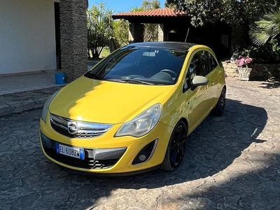 Usata Opel Corsa 75 CV (55 kW) 2012 Giallo Utilitaria