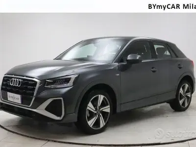 Begagnad Audi Q2 S-Line 150 HK (110 kW) 2022 Svart SUV