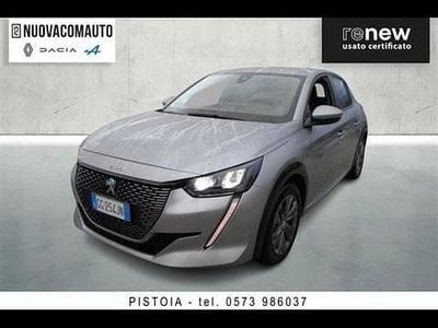 Usata Peugeot e-208 Allure 100 kW (136 CV) 2021 Grigio Utilitaria