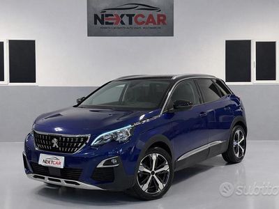 Usata Peugeot 3008 Allure 131 CV (96 kW) 2019 Blu/azzurro SUV