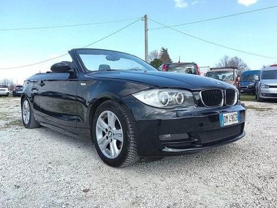 Usata BMW 120 Cabriolet 177 CV (130 kW) 2008 Nero Cabrio