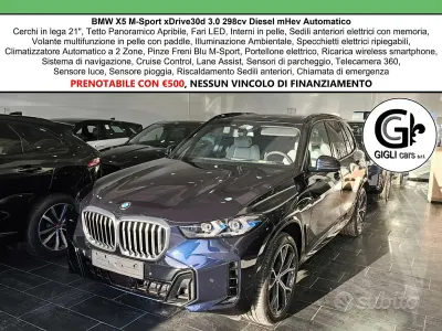 Usata BMW X5 M Sport 298 CV (219 kW) 2026 Carbon black SUV