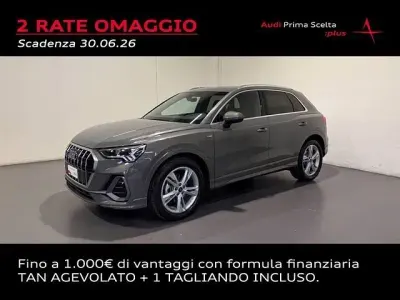 Usata Audi Q3 S-Line 150 CV (110 kW) 2024 Grigio chronos metallizzato SUV