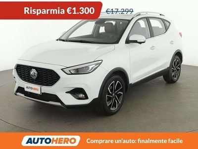 Usata MG ZS Luxury 111 CV (81 kW) 2023 Bianco SUV