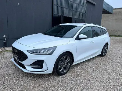 Brugt Ford Focus ST-Line 116 HK (85 kW) 2024 Hvid Stationcar