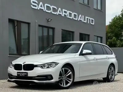 Usata BMW 320 Sport Line 190 CV (139 kW) 2017 Bianco Station wagon