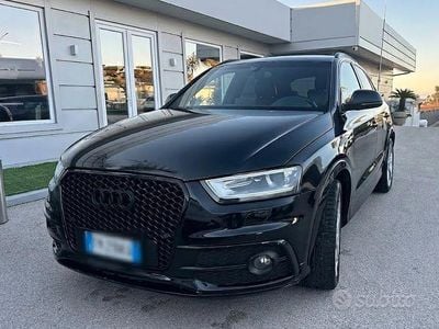 Usata Audi Q3 S-Line 177 CV (130 kW) 2014 Nero SUV