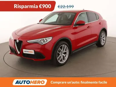 Usata Alfa Romeo Stelvio 280 CV (205 kW) 2017 Rosso SUV