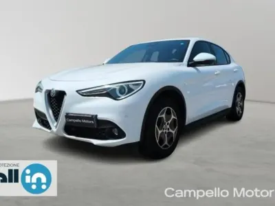 Usata Alfa Romeo Stelvio Super 190 CV (139 kW) 2022 Bianco SUV