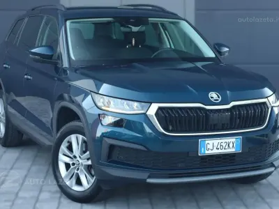 Usata Skoda Kodiaq Ambition 150 CV (110 kW) 2022 Blu metallizzato SUV