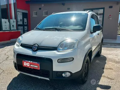 Usata Fiat Panda 4x4 S 95 CV (69 kW) 2018 Bianco Utilitaria