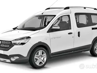 Usata Dacia Dokker Stepway 109 CV (80 kW) 2019 Bianco Monovolume