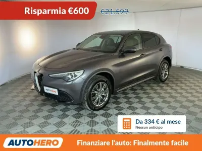 Usata Alfa Romeo Stelvio Lusso 210 CV (154 kW) 2019 Grigio SUV