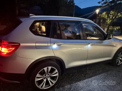 Usata BMW X3 184 CV (135 kW) 2011 Argento SUV