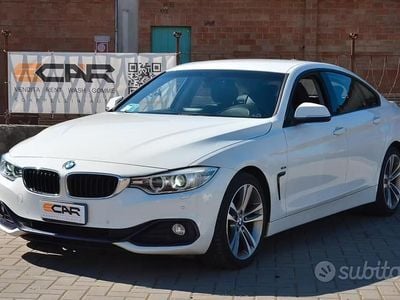 Usata BMW 420 Gran Coupé Sport Line 184 CV (135 kW) 2014 Bianco Coupé