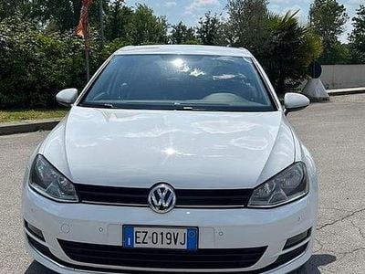 Usata VW Golf VII 110 CV (80 kW) 2014 Bianco Berlina
