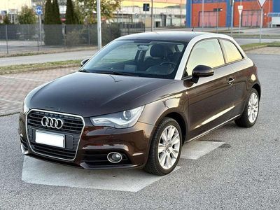 Usata Audi A1 Ambition 86 CV (63 kW) 2012 Marrone Coupé