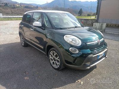 Usata Fiat 500L Trekking 105 CV (77 kW) 2014 Verde Monovolume