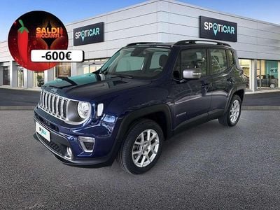 Usata Jeep Renegade Limited 190 CV (139 kW) 2021 Blu SUV