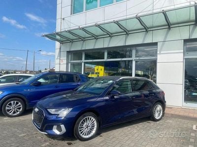Usata Audi A3 Advanced 150 CV (110 kW) 2023 Blu Berlina