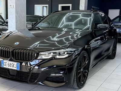 Usata BMW 320e M Sport 190 CV (139 kW) 2021 Nero Station wagon