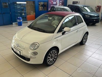 Usata Fiat 500C Lounge 69 CV (50 kW) 2012 Bianco Cabrio