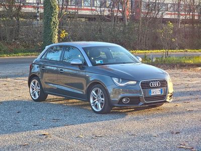 Usata Audi A1 90 CV (66 kW) 2014 Grigio Utilitaria