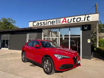 Usata Alfa Romeo Stelvio Ti 190 CV (139 kW) 2020 Rosso SUV