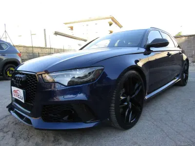 Usata Audi RS6 Ambiente 560 CV (411 kW) 2014 Estoril blau Station wagon