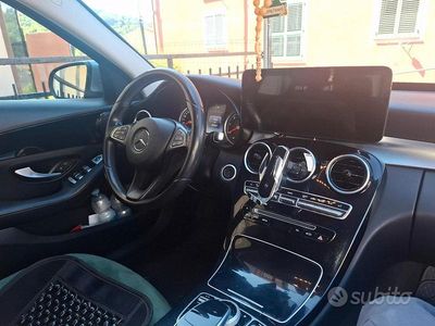 Usata Mercedes C200 136 CV (100 kW) 2016 Grigio Station wagon