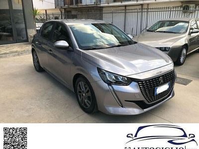 Usata Peugeot 208 101 CV (74 kW) 2020 Grigio Utilitaria