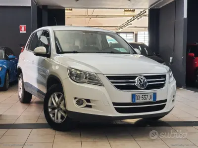 Brugt VW Tiguan Sportline 140 HK (102 kW) 2009 Hvid SUV