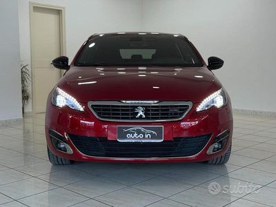 Usata Peugeot 308 GT-line 131 CV (96 kW) 2017 Rosso Berlina