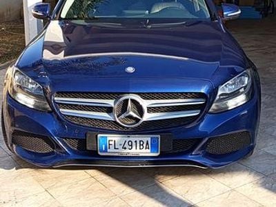 Usata Mercedes C220 170 CV (125 kW) 2015 Blu Station wagon