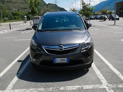 Usata Opel Zafira Tourer 82 CV (60 kW) 2012 Grigio Monovolume
